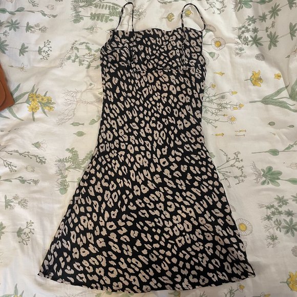 Black and white Cheeta print slip dress! - Picture 13 of 14